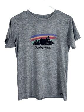 Patagonia Capilene Cool Daily Shirt Women’s Sz Small SS 50+ UPF Hiking Outdoors